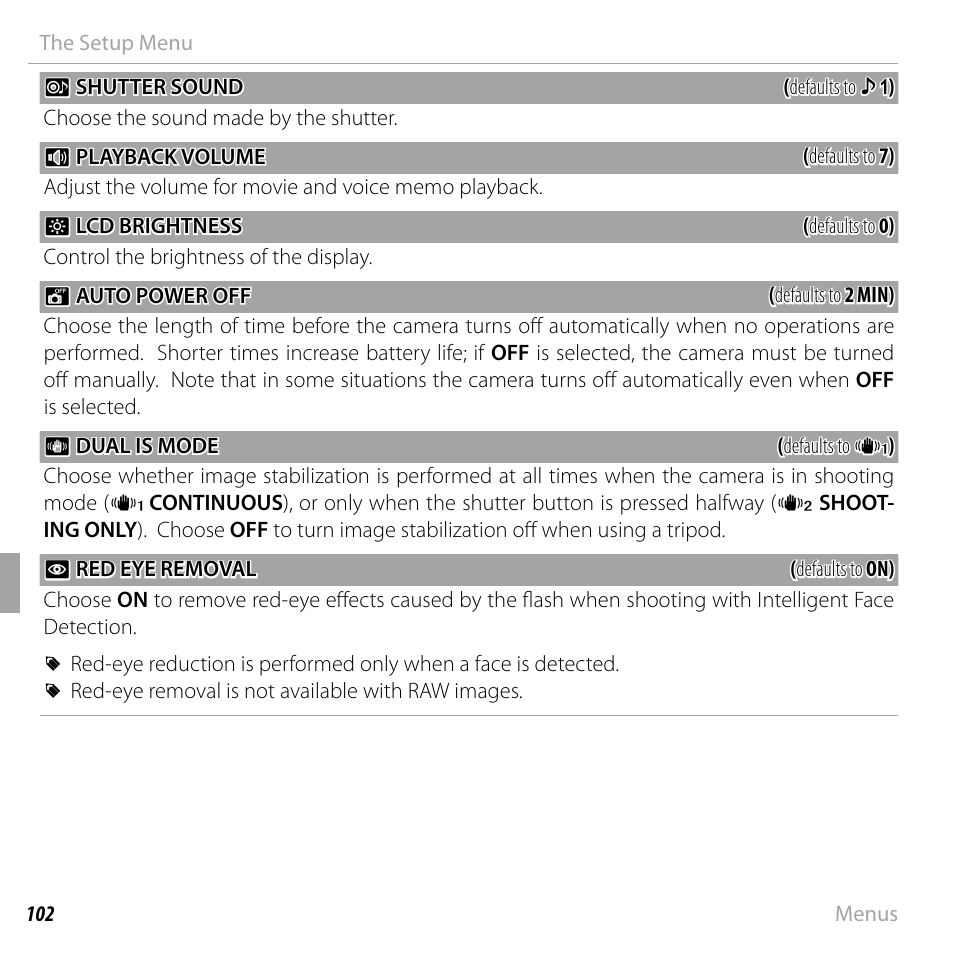 FujiFilm FinePix F550EXR User Manual | Page 120 / 151