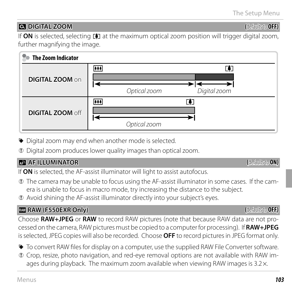 FujiFilm FinePix F550EXR User Manual | Page 121 / 151