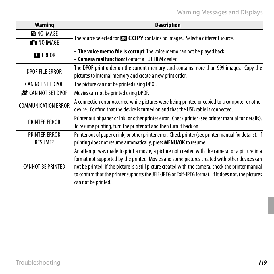 FujiFilm FinePix F550EXR User Manual | Page 137 / 151