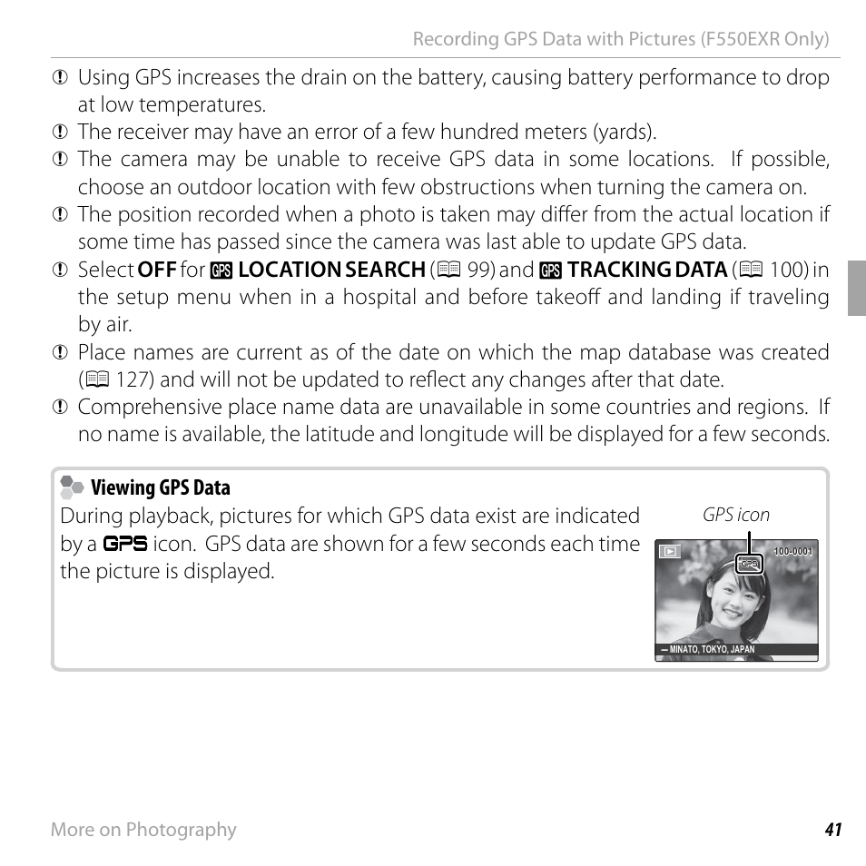 FujiFilm FinePix F550EXR User Manual | Page 59 / 151