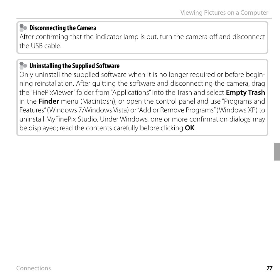 FujiFilm FinePix F550EXR User Manual | Page 95 / 151