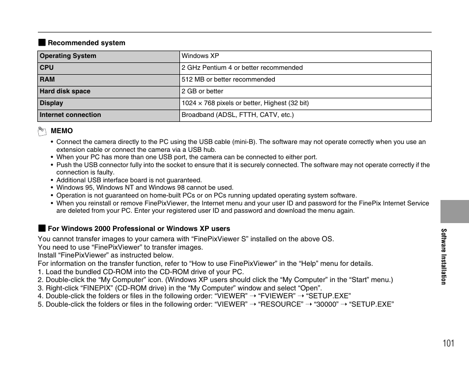FujiFilm FinePix A800 User Manual | Page 101 / 164