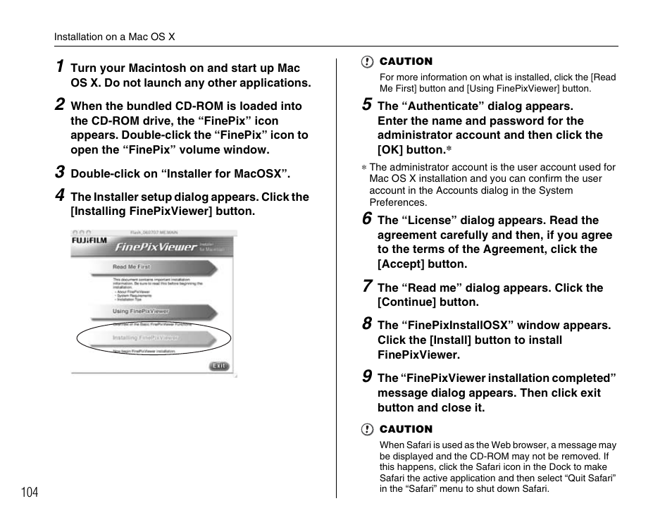 FujiFilm FinePix A800 User Manual | Page 104 / 164