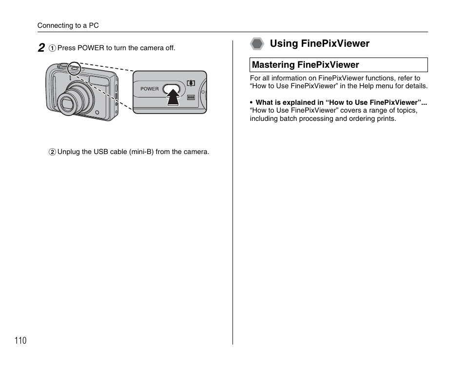 FujiFilm FinePix A800 User Manual | Page 110 / 164