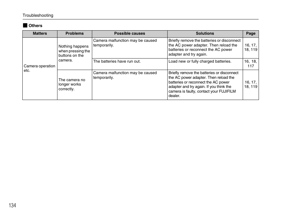 FujiFilm FinePix A800 User Manual | Page 134 / 164