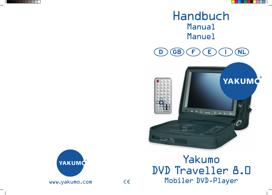 FujiFilm Yakumo DVD Travelle User Manual | 40 pages