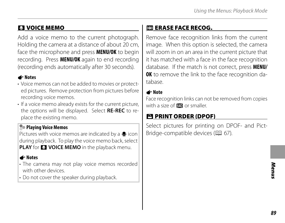 FujiFilm FinePix HS20EXR User Manual | Page 101 / 136