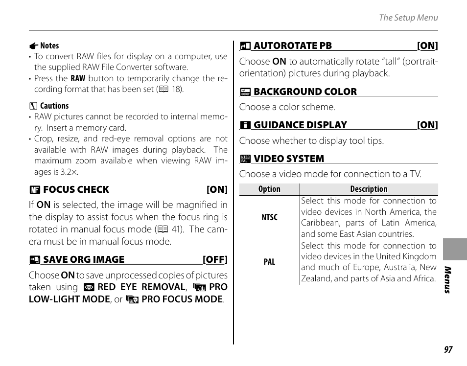 FujiFilm FinePix HS20EXR User Manual | Page 109 / 136