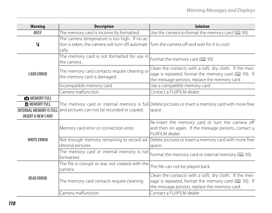 FujiFilm FinePix HS20EXR User Manual | Page 122 / 136