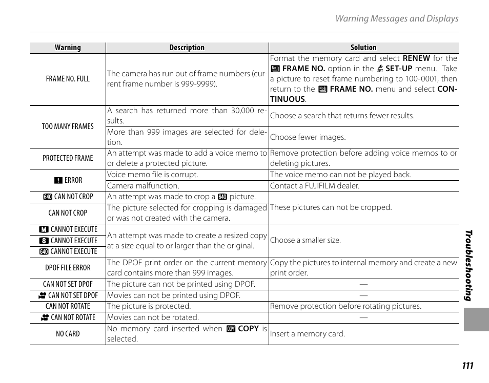 FujiFilm FinePix HS20EXR User Manual | Page 123 / 136