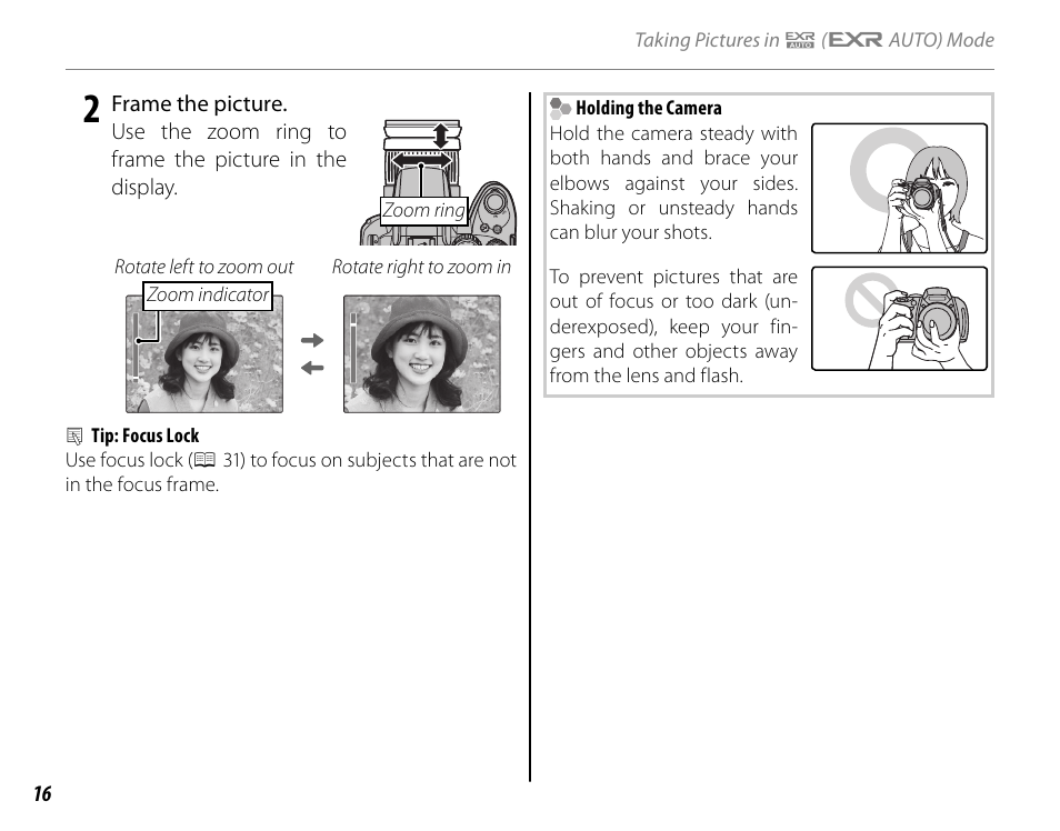 FujiFilm FinePix HS20EXR User Manual | Page 28 / 136