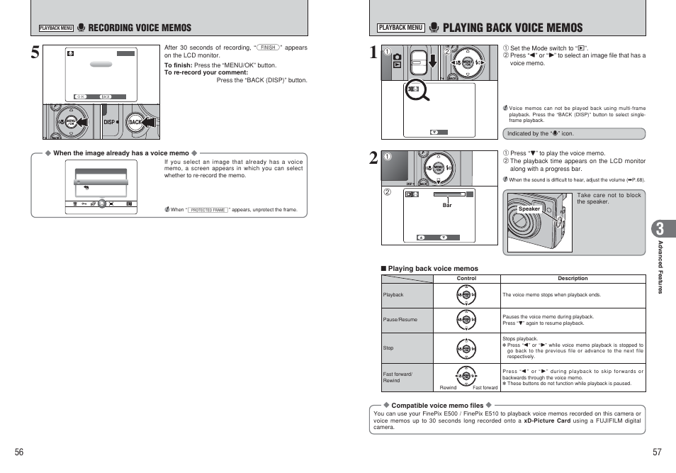 FujiFilm FinePix E500 User Manual | Page 29 / 59