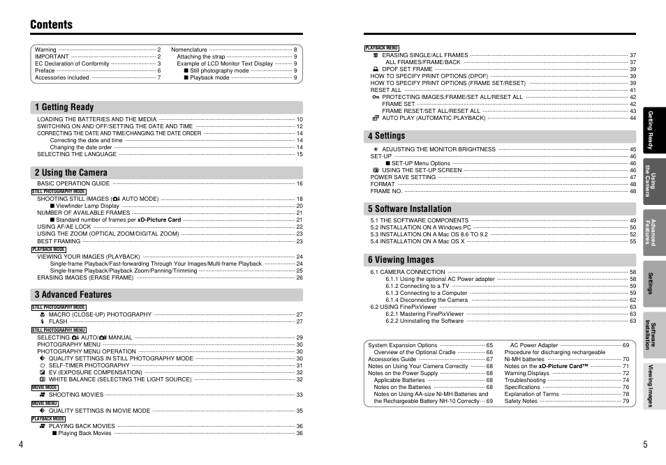 FujiFilm FinePix A405 User Manual | Page 3 / 43