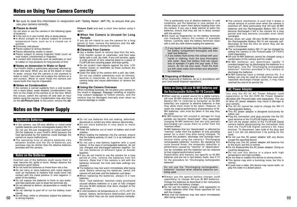 FujiFilm FinePix A405 User Manual | Page 35 / 43