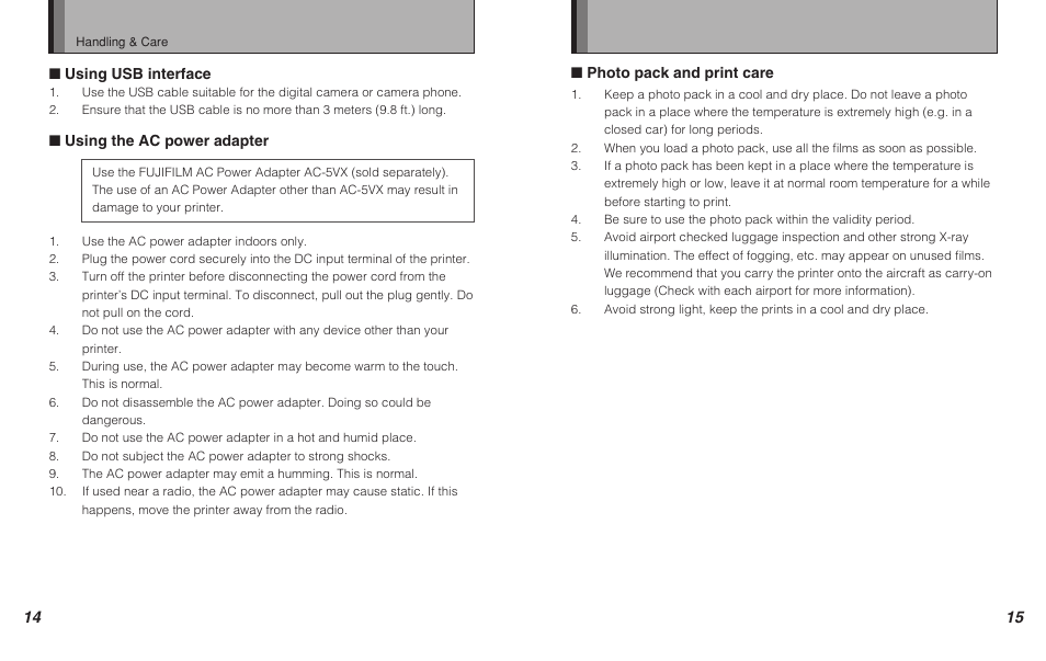 FujiFilm Pivi MP-300 User Manual | Page 8 / 27