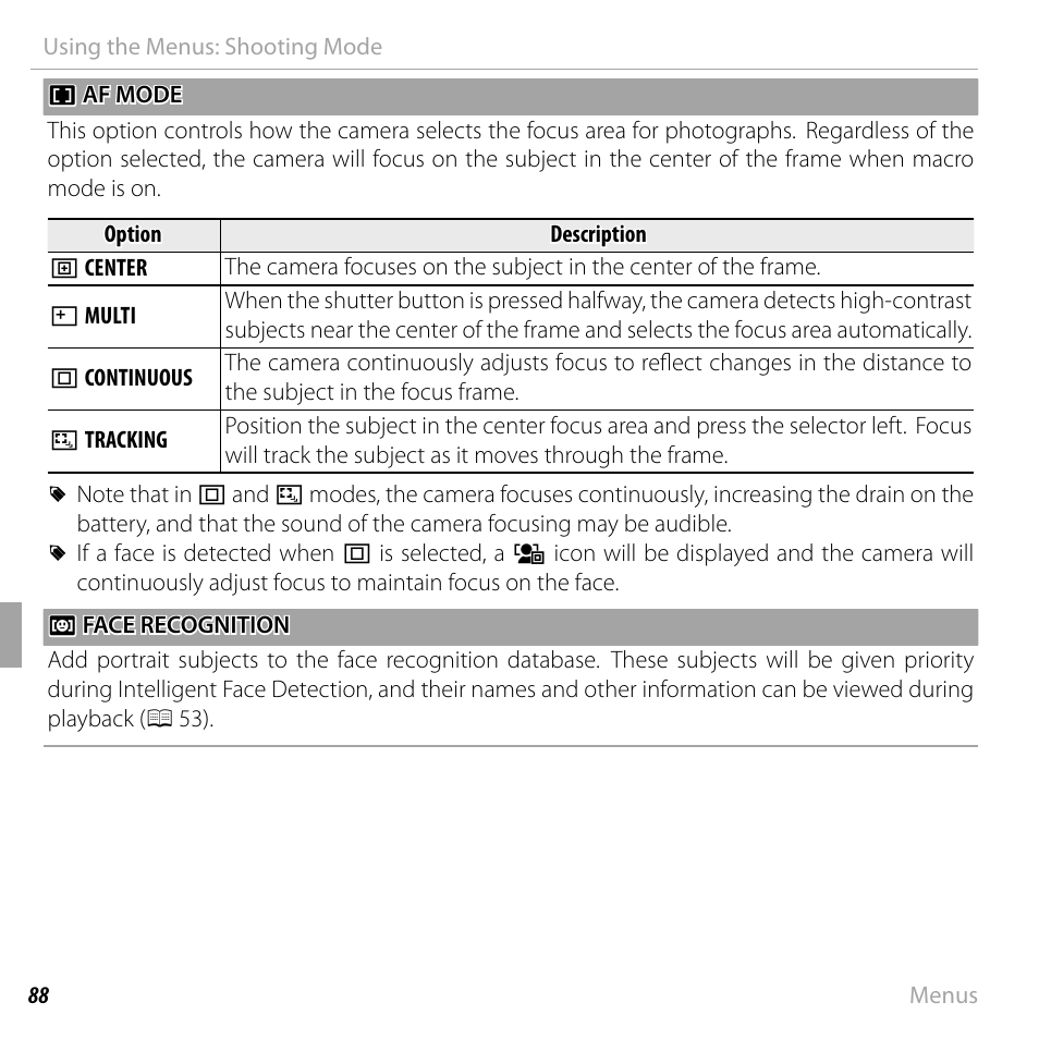 FujiFilm FinePix F660EXR User Manual | Page 102 / 146