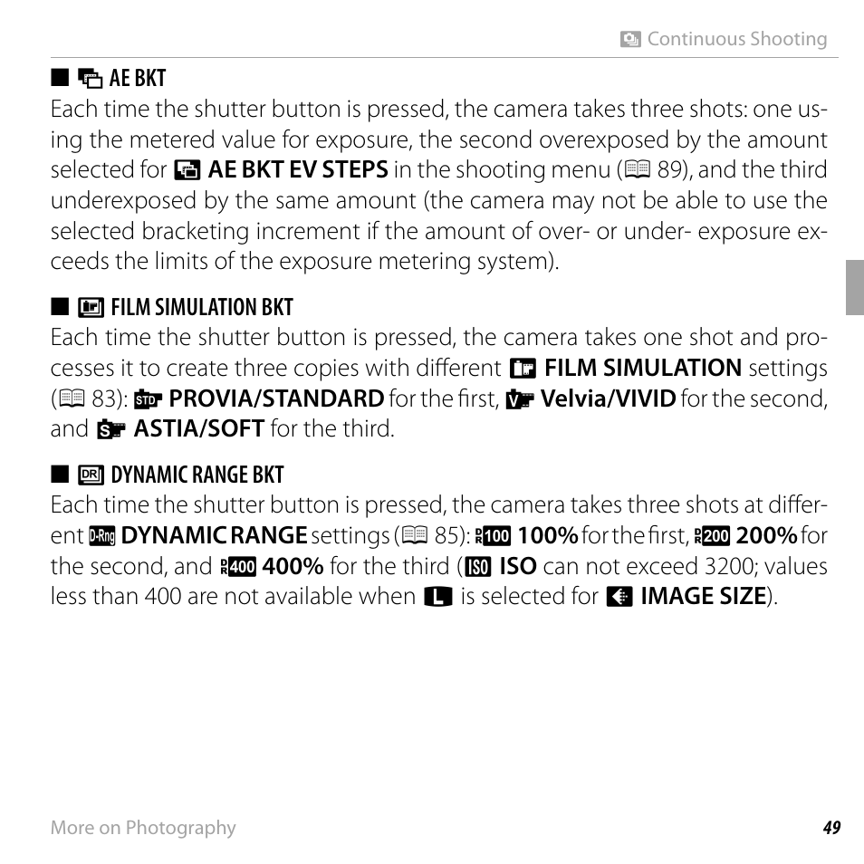 FujiFilm FinePix F660EXR User Manual | Page 63 / 146