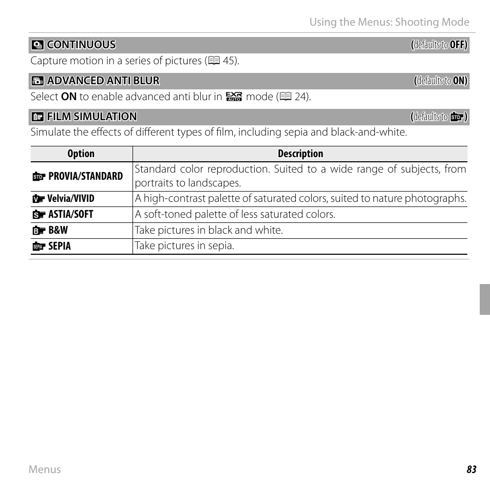 FujiFilm FinePix F660EXR User Manual | Page 97 / 146