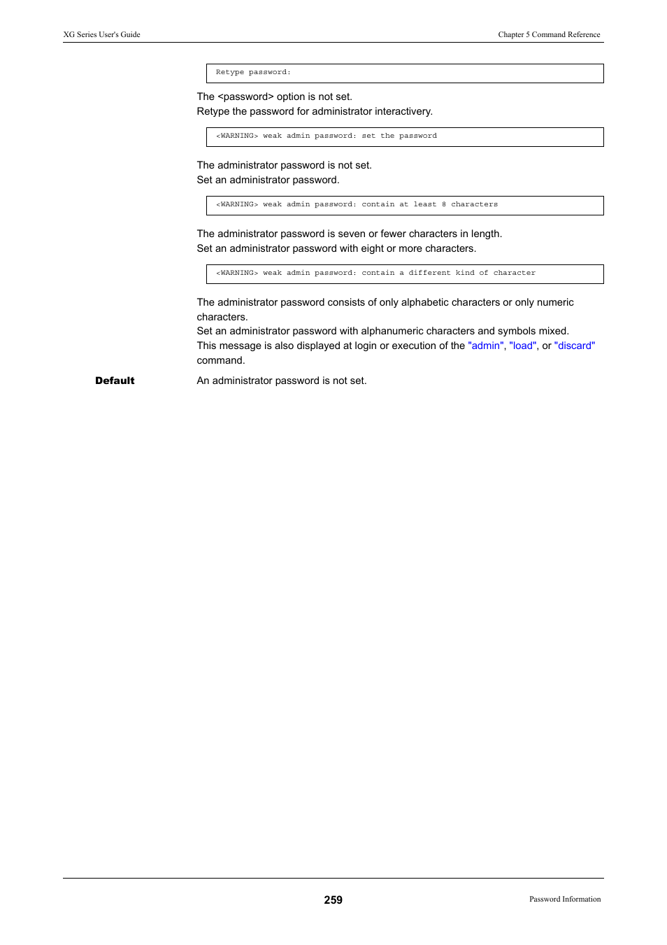 FUJITSU XG Series P3NK-4452-01ENZD User Manual | Page 259 / 614