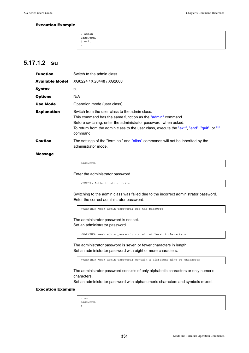 2 su, As the | FUJITSU XG Series P3NK-4452-01ENZD User Manual | Page 331 / 614
