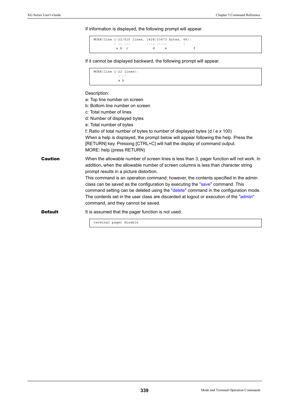 FUJITSU XG Series P3NK-4452-01ENZD User Manual | Page 339 / 614