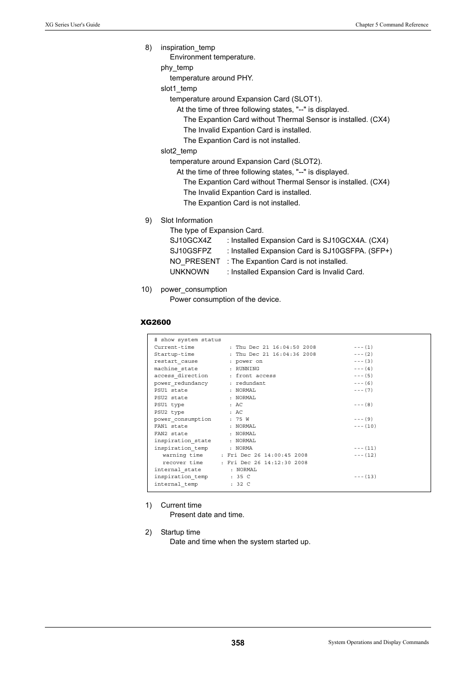 FUJITSU XG Series P3NK-4452-01ENZD User Manual | Page 358 / 614