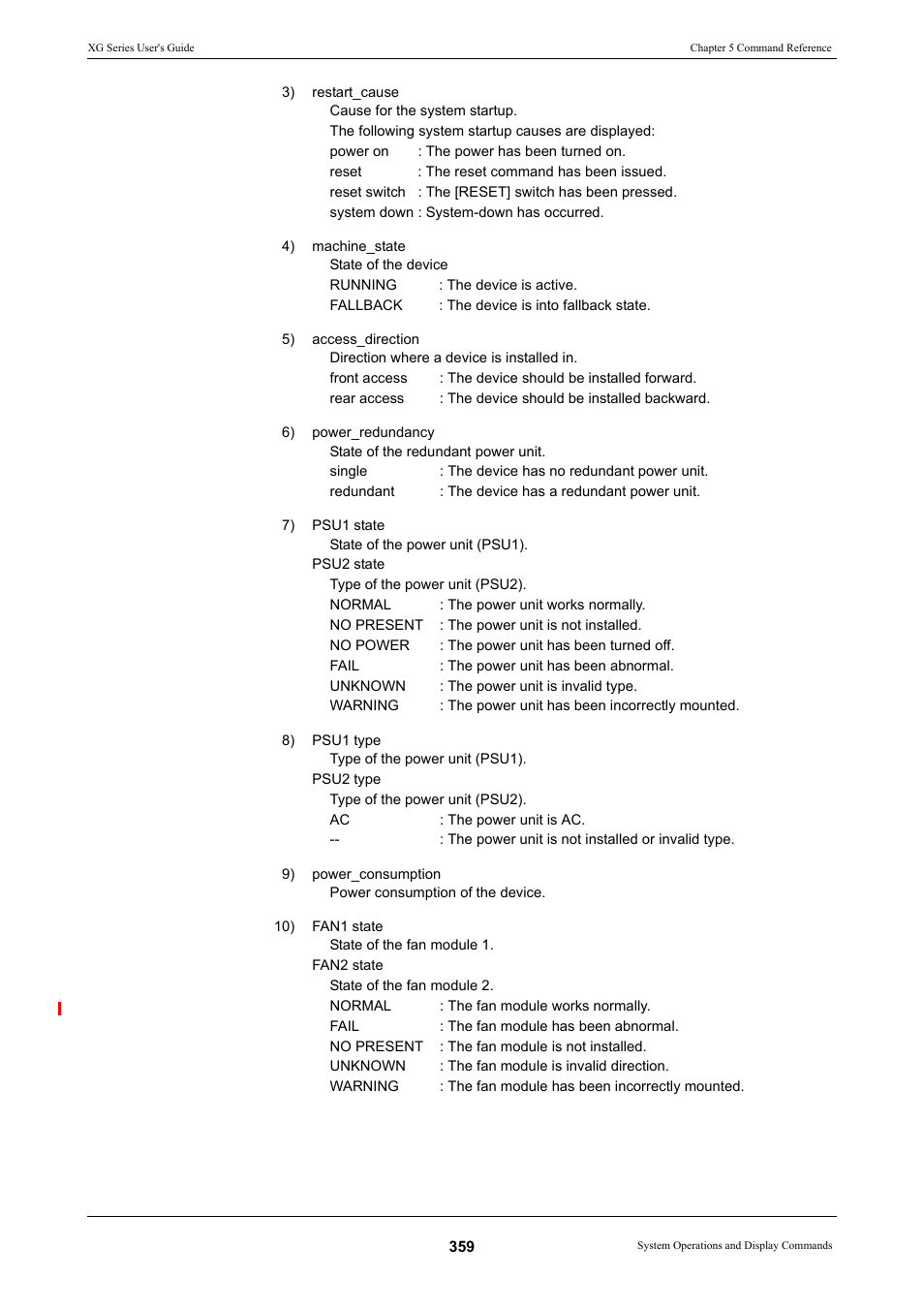 FUJITSU XG Series P3NK-4452-01ENZD User Manual | Page 359 / 614