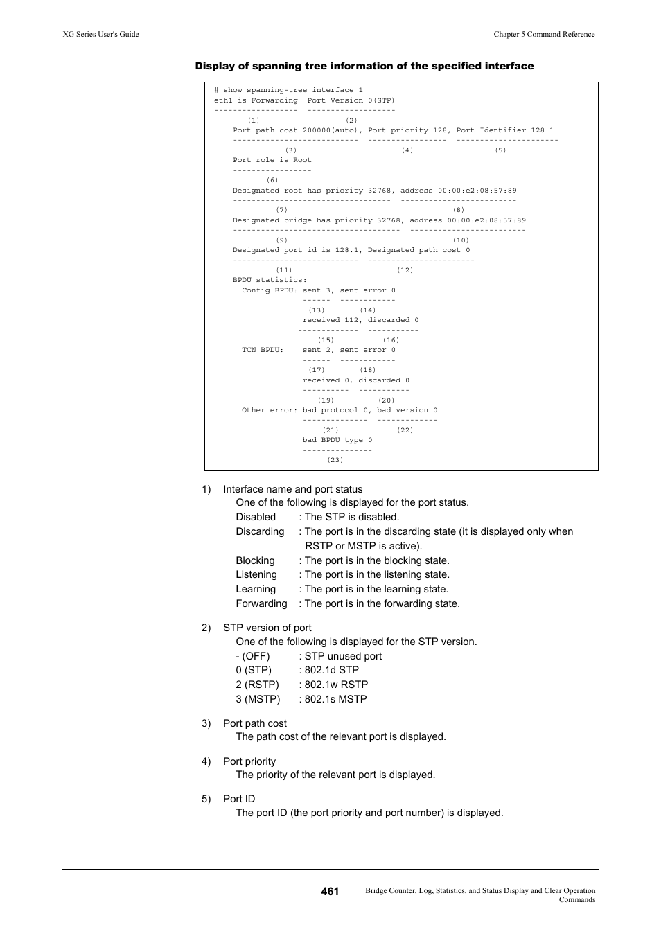 FUJITSU XG Series P3NK-4452-01ENZD User Manual | Page 461 / 614