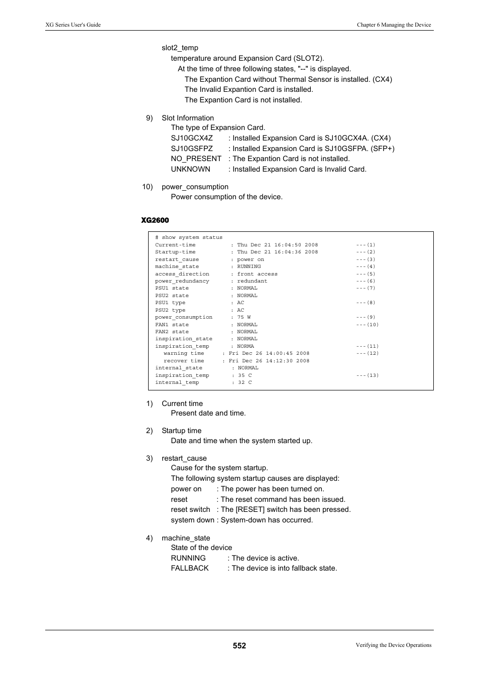 FUJITSU XG Series P3NK-4452-01ENZD User Manual | Page 552 / 614