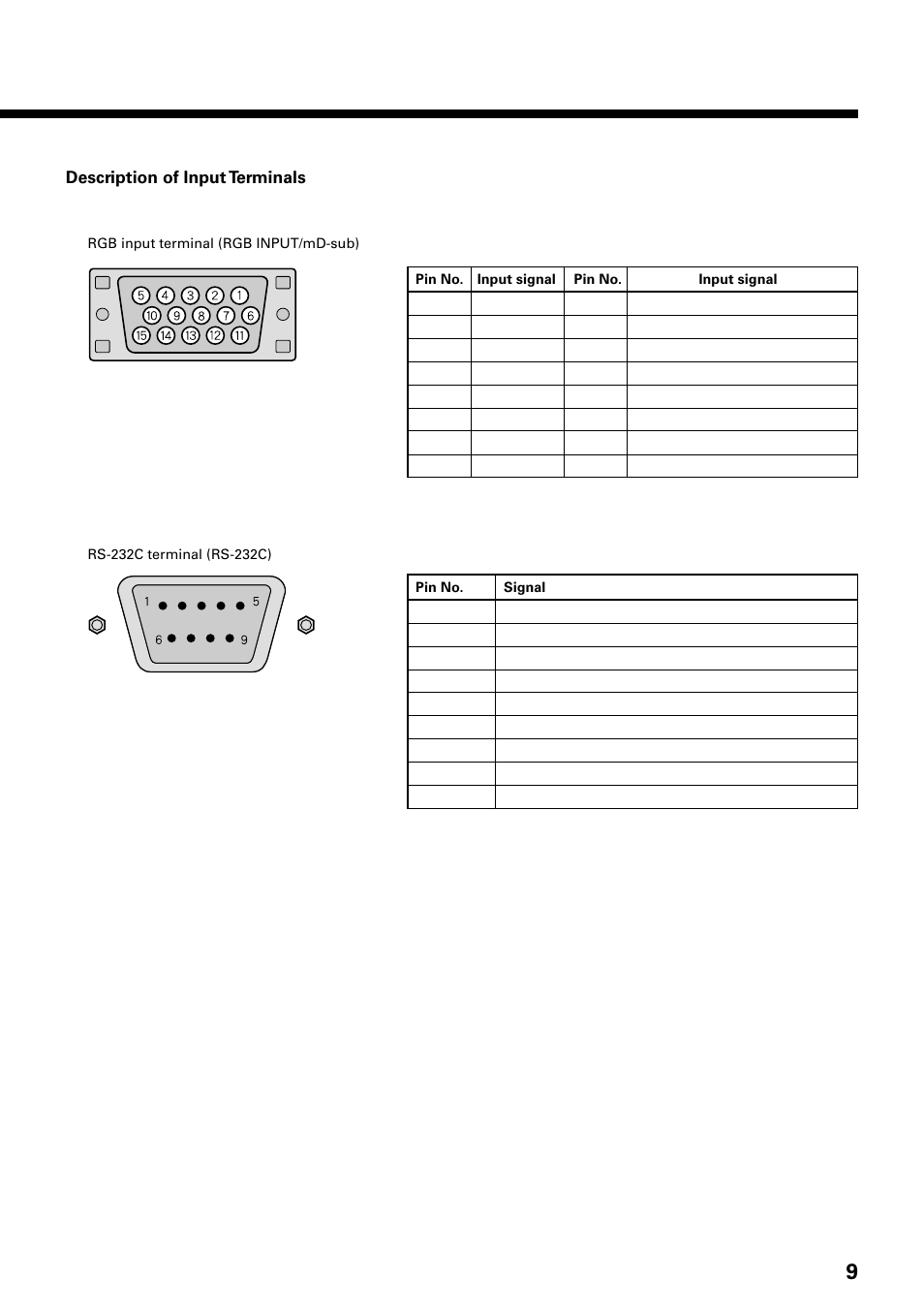 FUJITSU PLASMAVISION PDS4229W User Manual | Page 10 / 42