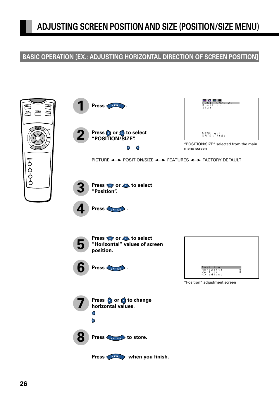 FUJITSU PLASMAVISION PDS4229W User Manual | Page 27 / 42