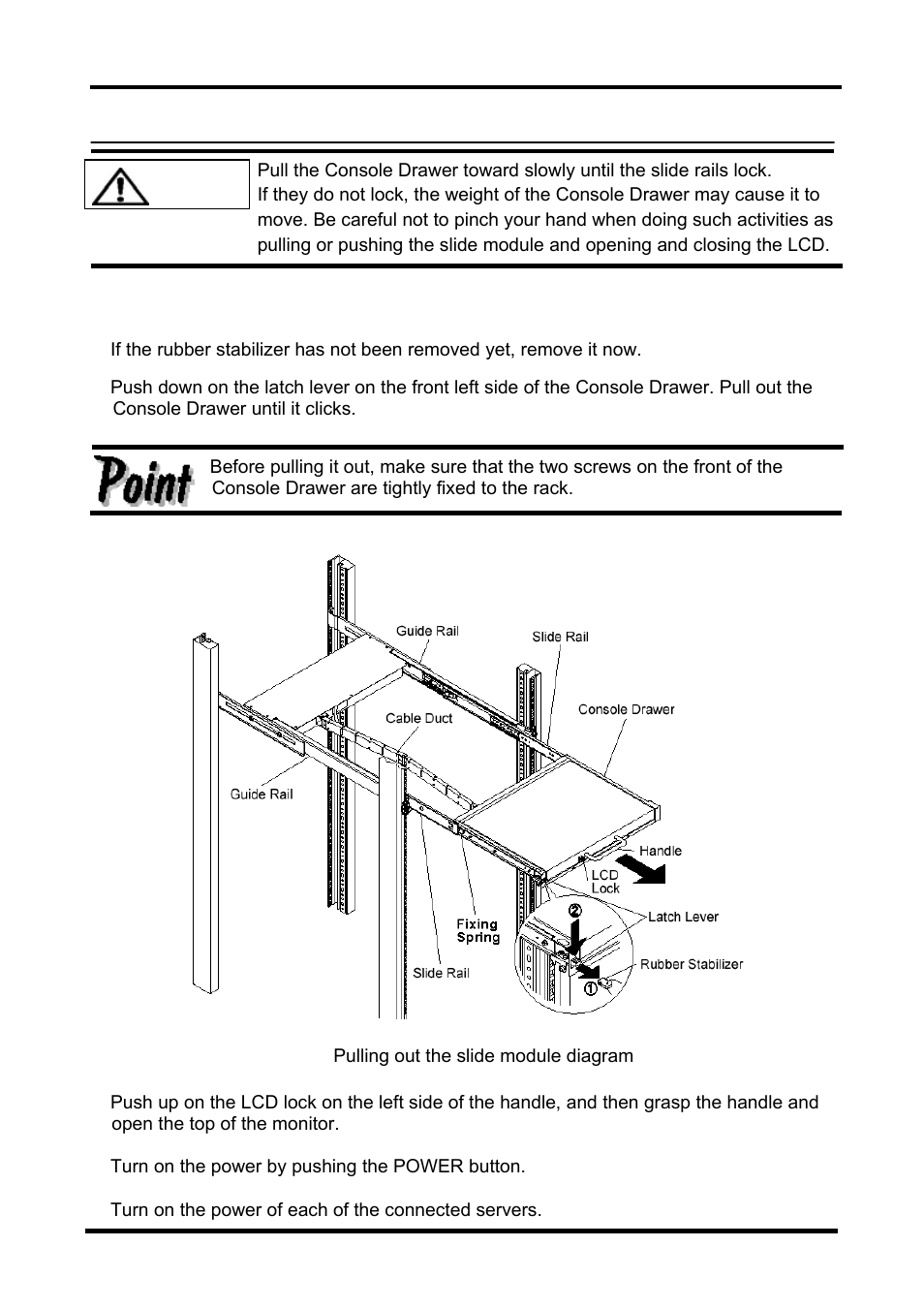 Caution, Operation | FUJITSU FD-1008AT User Manual | Page 19 / 44