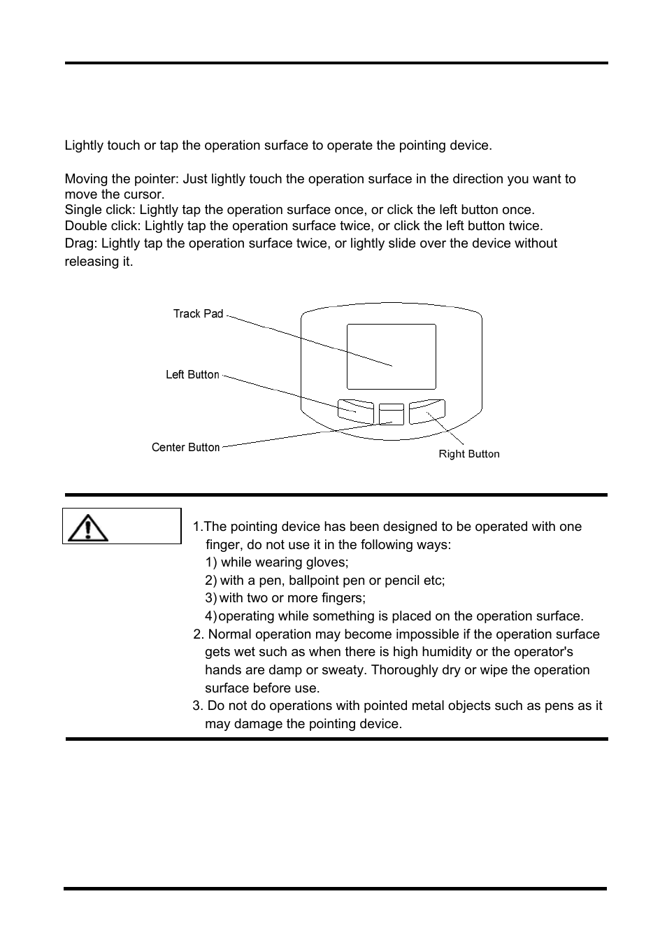 Caution | FUJITSU FD-1008AT User Manual | Page 26 / 44