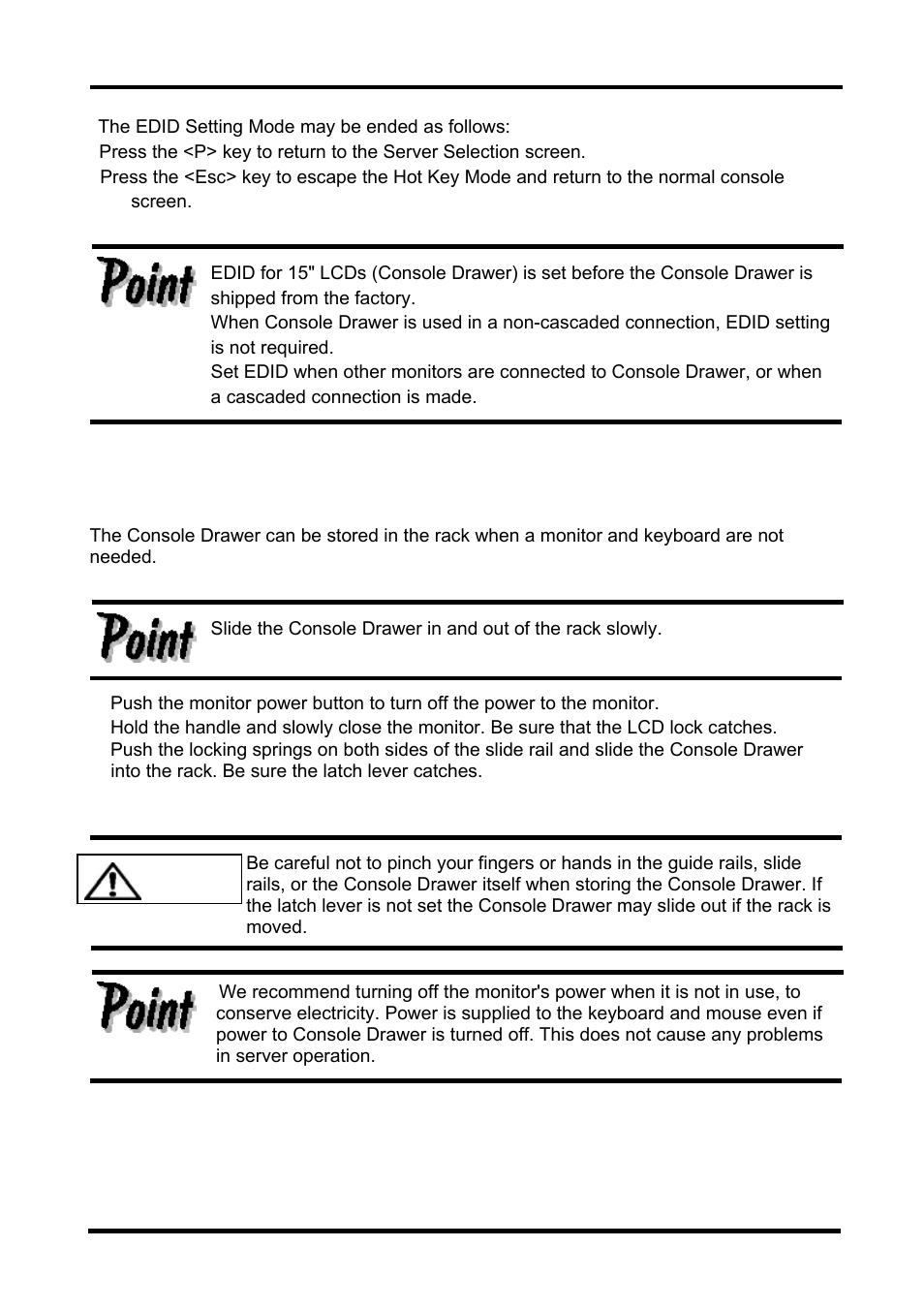 Caution | FUJITSU FD-1008AT User Manual | Page 36 / 44