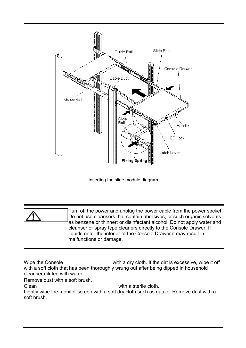 Caution | FUJITSU FD-1008AT User Manual | Page 37 / 44