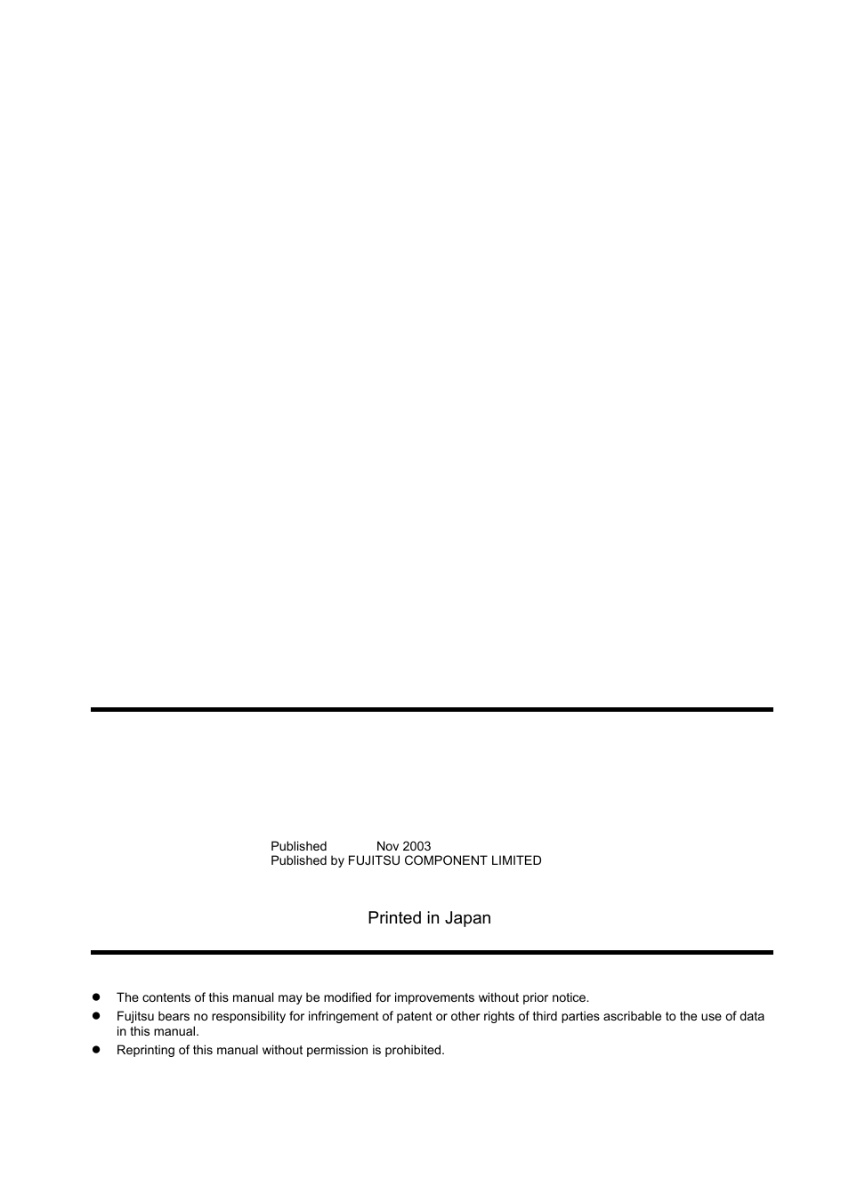 FUJITSU FD-1008AT User Manual | Page 43 / 44