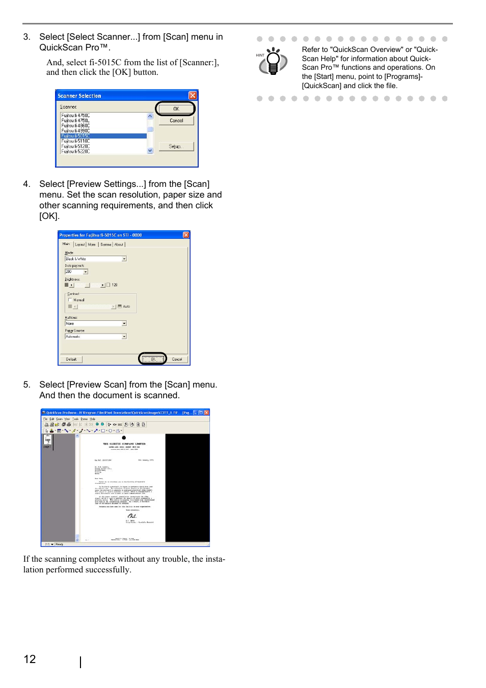 FUJITSU fi-5015C User Manual | Page 20 / 26