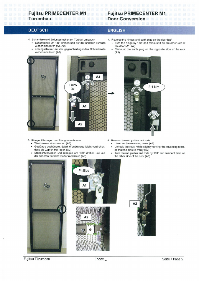 FUJITSU Primecenter M1 BS2000 User Manual | Page 112 / 117