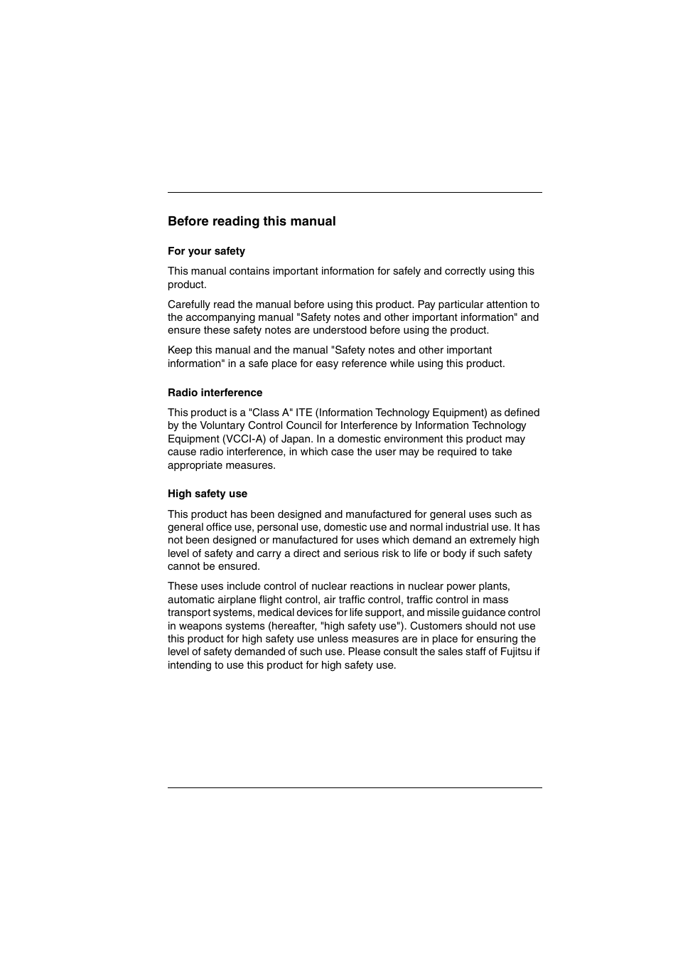 FUJITSU Primecenter M1 BS2000 User Manual | Page 3 / 117