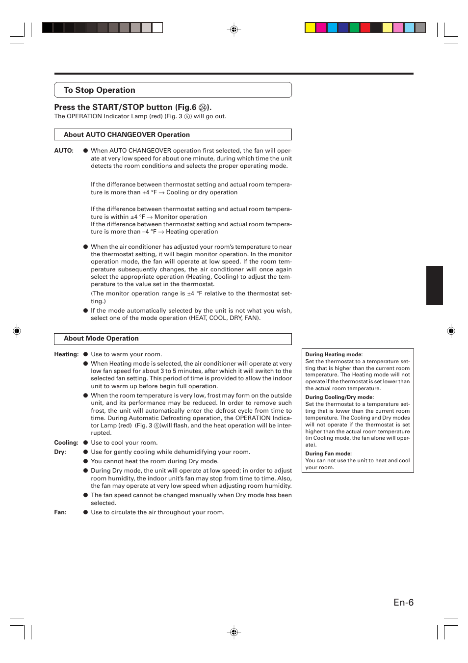 En-6 | FUJITSU AOU15RLQ User Manual | Page 8 / 20