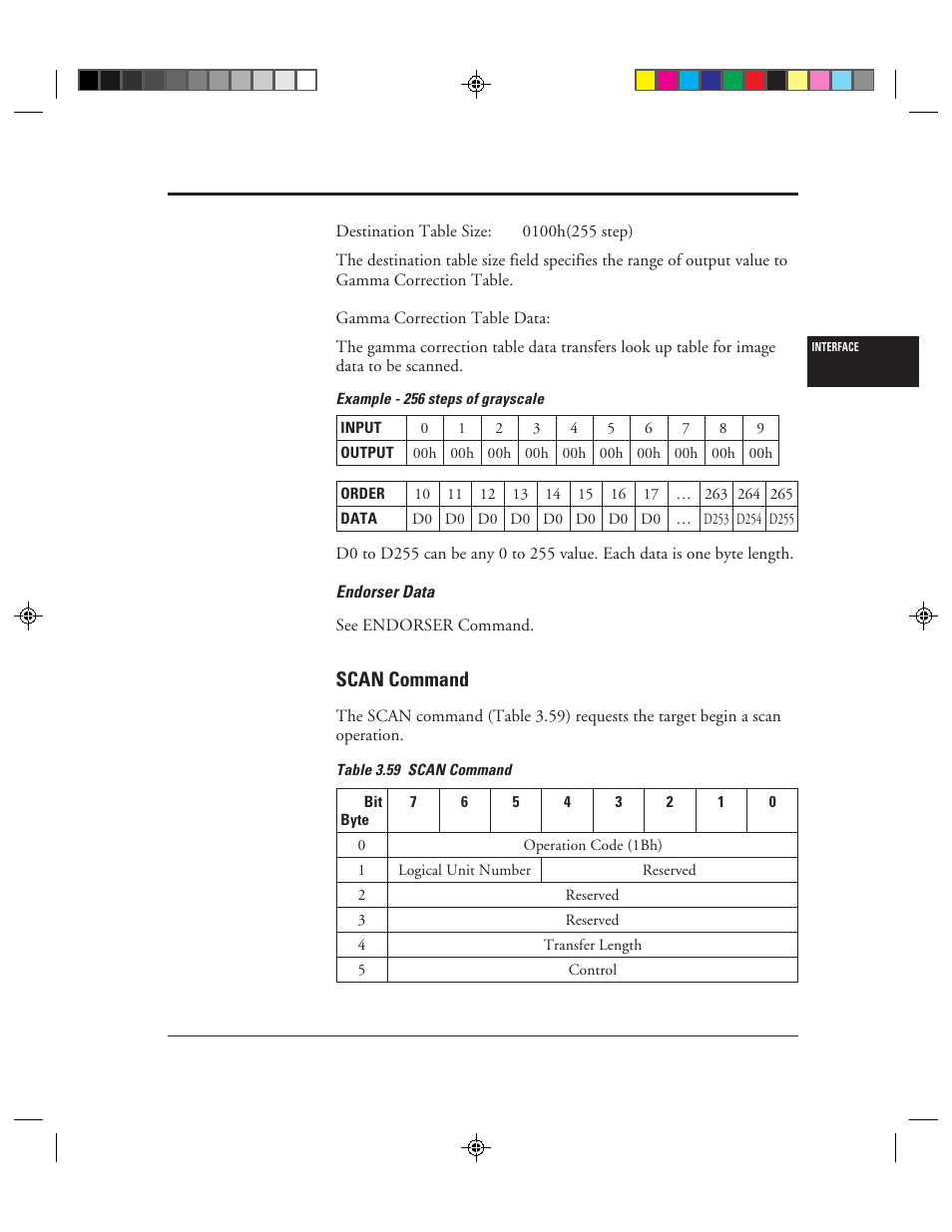 Scan command, Scan command -79, 59 scan command -79 | FUJITSU C150-E049-02EN User Manual | Page 112 / 236