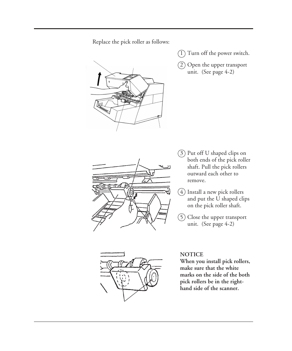 Pick roller replacement, Pick roller replacement -18 | FUJITSU C150-E049-02EN User Manual | Page 175 / 236