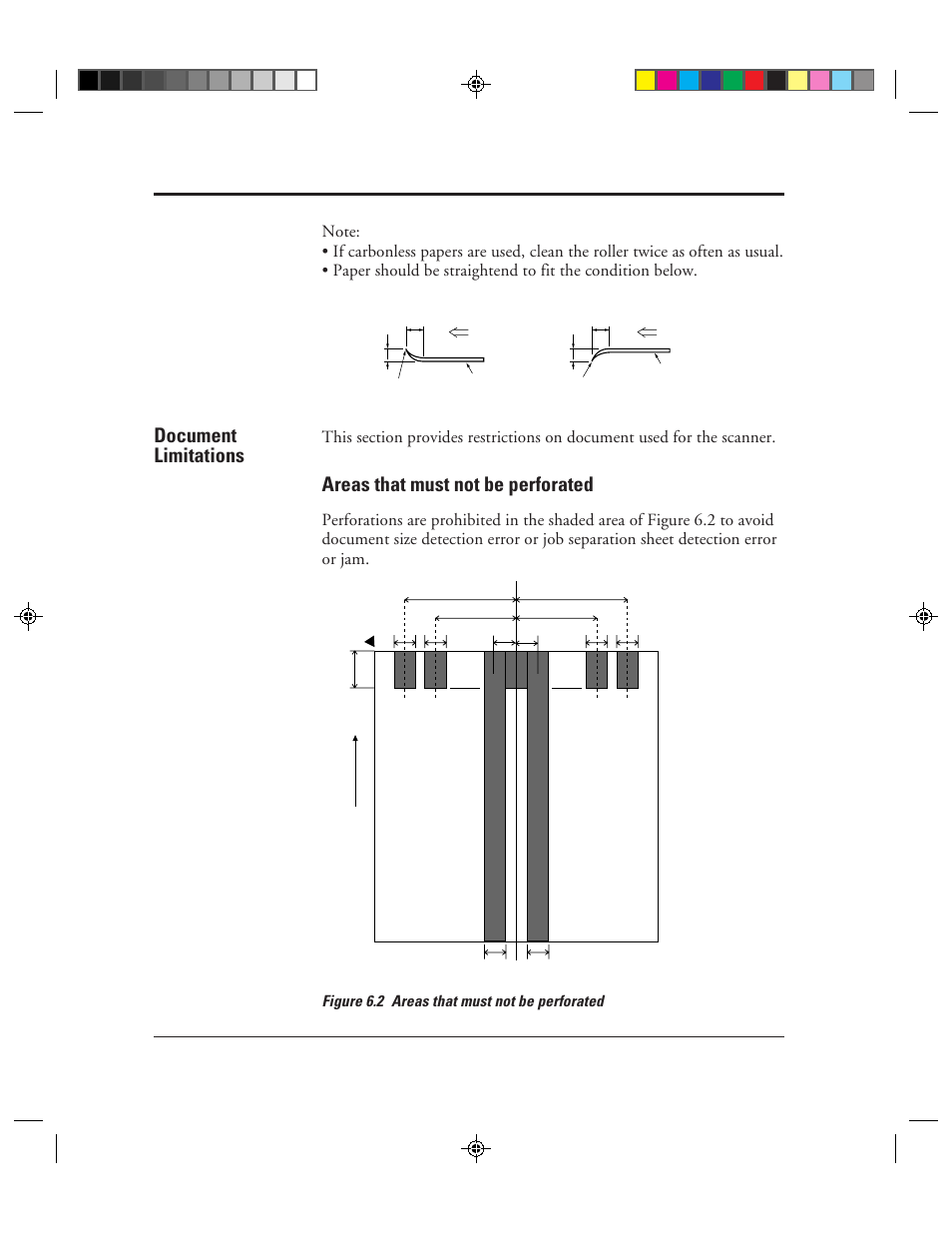 Document limitations, Areas that must not be perforated, Document limitations -4 | Areas that must not be perforated -4, 2 areas that must not be perforated -4 | FUJITSU C150-E049-02EN User Manual | Page 189 / 236