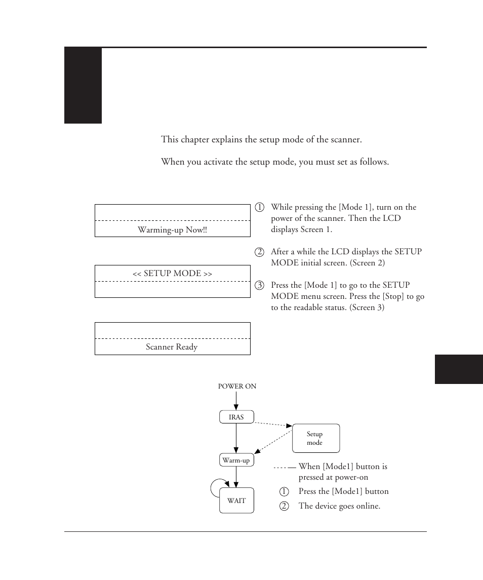 Setup mode, B.1 activating the setup mode, B.2 operational transition in the setup mode | Appendix b, Appendix b: setup mode | FUJITSU C150-E049-02EN User Manual | Page 212 / 236