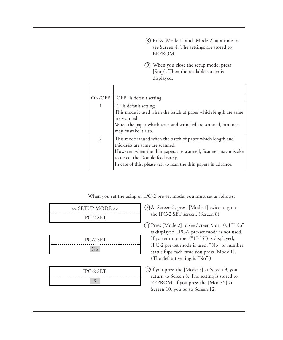 B3.2 setting ipc-2 pre-set mode | FUJITSU C150-E049-02EN User Manual | Page 215 / 236