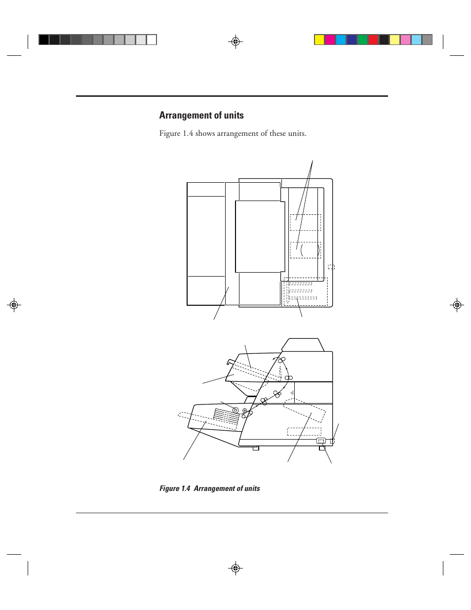 Arrangement of units, Arrangement of units -6, 4 arrangement of units -6 | FUJITSU C150-E049-02EN User Manual | Page 23 / 236