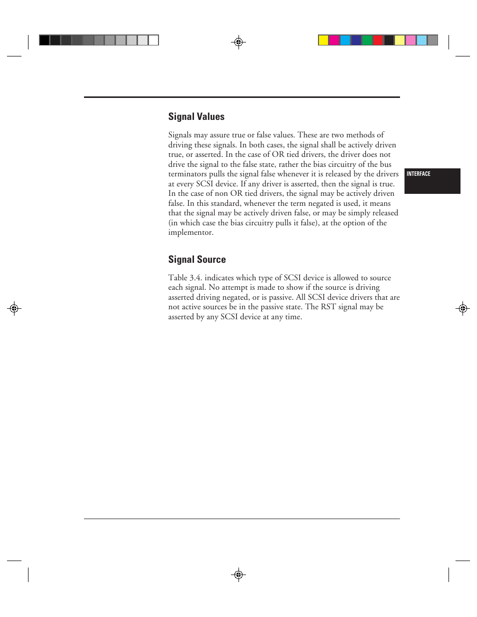 Signal values, Signal source, Signal values -9 signal source -9 | FUJITSU C150-E049-02EN User Manual | Page 42 / 236