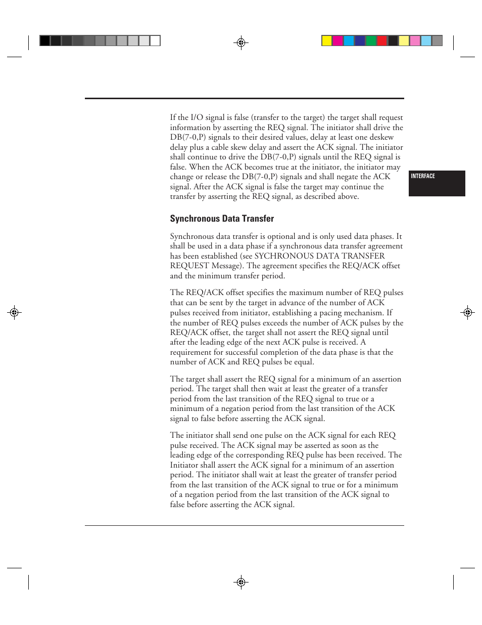 Synchronous data transfer, Synchronous data transfer -21 | FUJITSU C150-E049-02EN User Manual | Page 54 / 236
