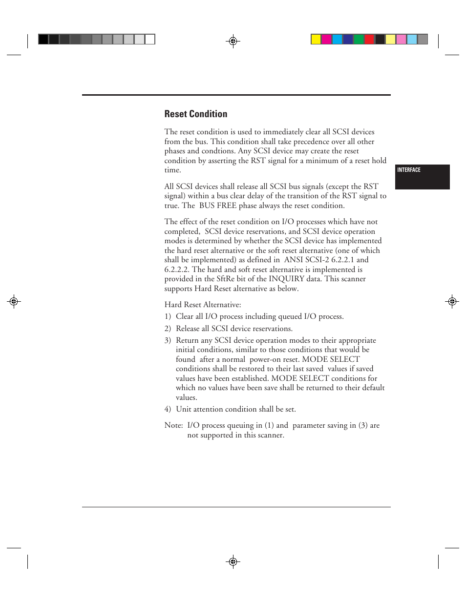Reset condition, Reset condition -25 | FUJITSU C150-E049-02EN User Manual | Page 58 / 236