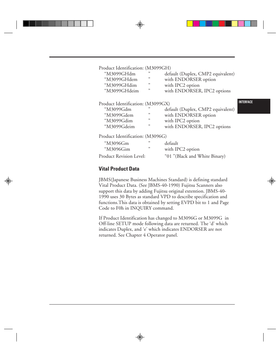 Vital product data, Vital product data -37 | FUJITSU C150-E049-02EN User Manual | Page 70 / 236